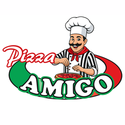 Pizza Amigo logo.